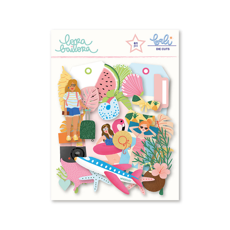 Set De 60 Die Cuts Bali