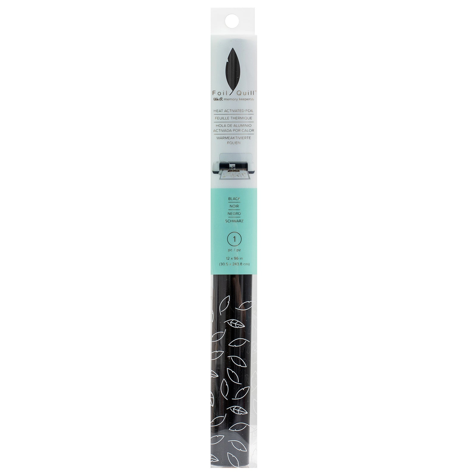 Foil Quill - 12 X 96 Inch Roll - Black