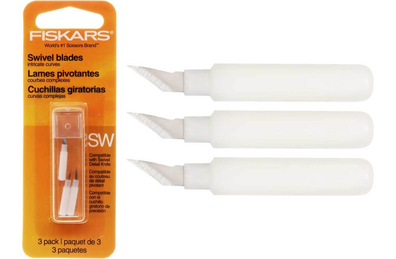Fiskars Replacement Swivel Blades 3 Pack