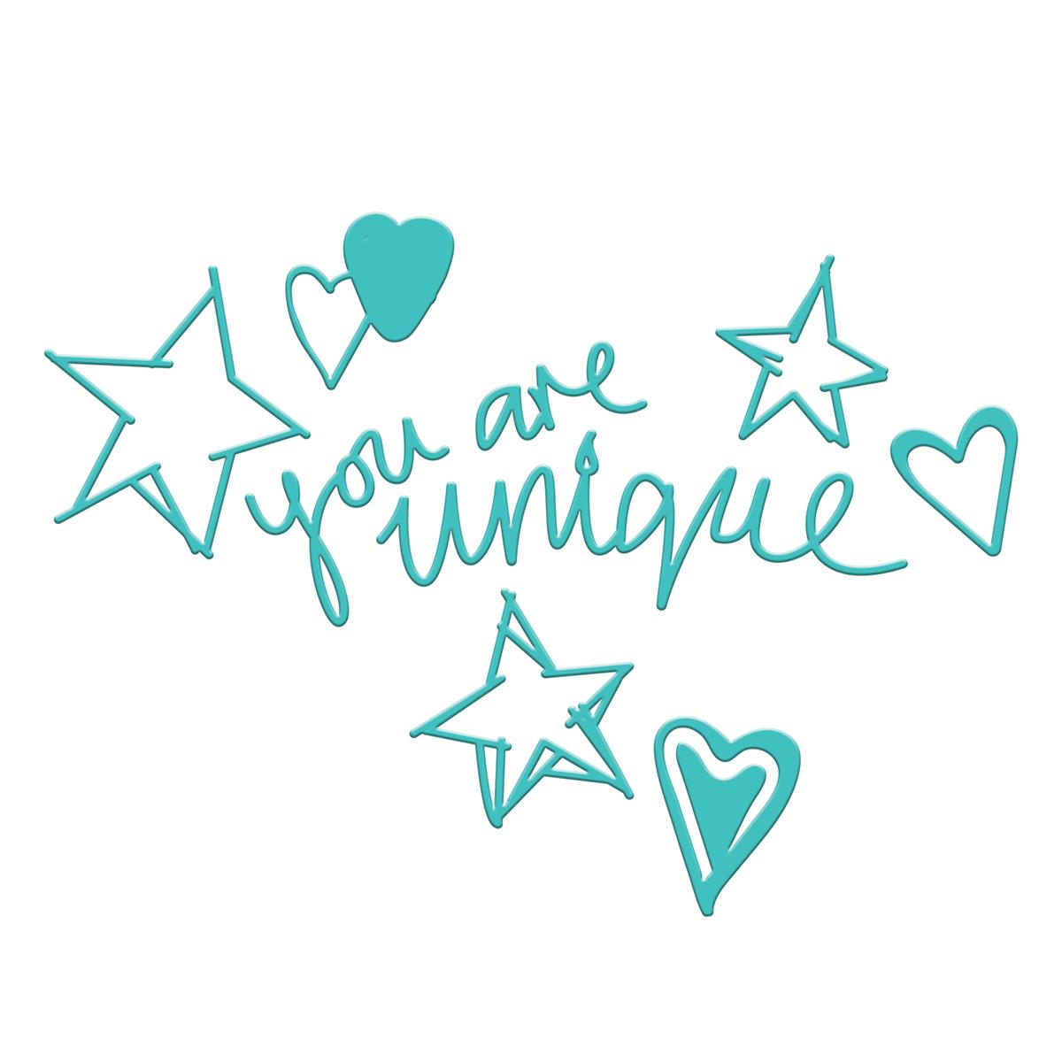 You Are Unique Die Cuts