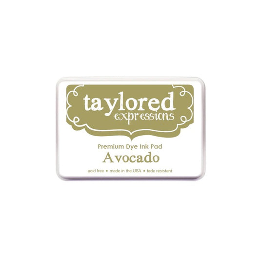 Taylored Expressions Premium Full Ink Pad- Avocado
