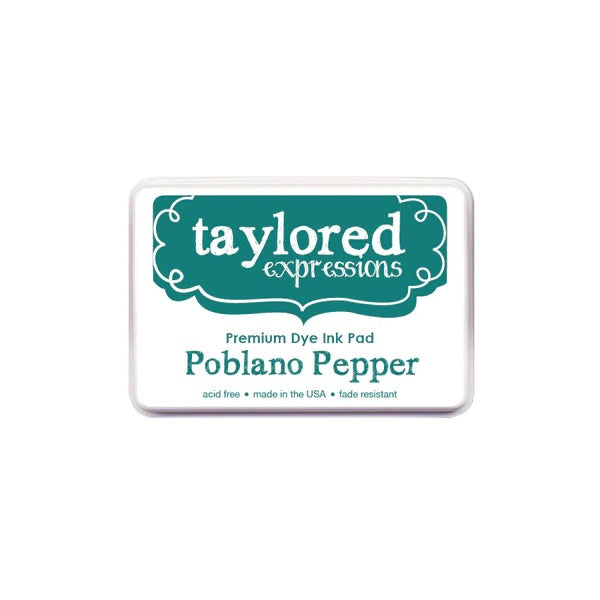 Taylored Expressions Premium Full Ink Pad- Poblano Pepper