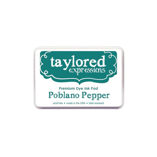 Taylored Expressions Premium Full Ink Pad- Poblano Pepper