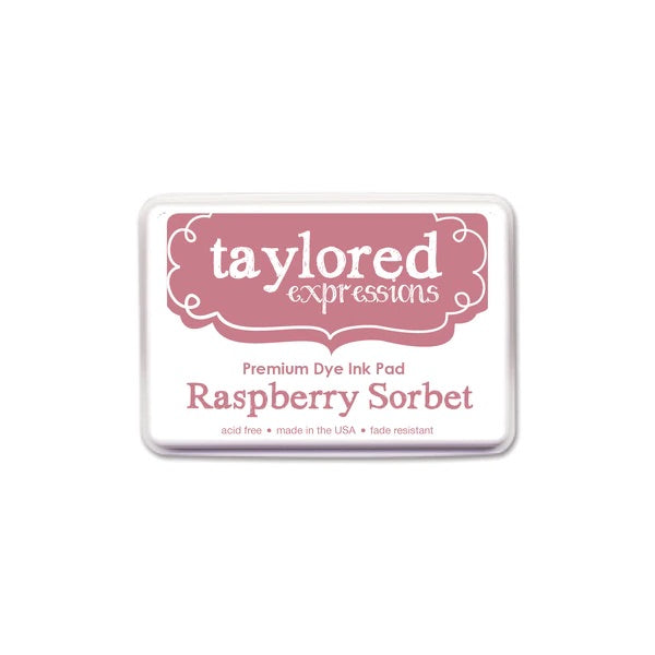 Taylored Expressions Premium Full Ink Pad- Raspberry Sorbet