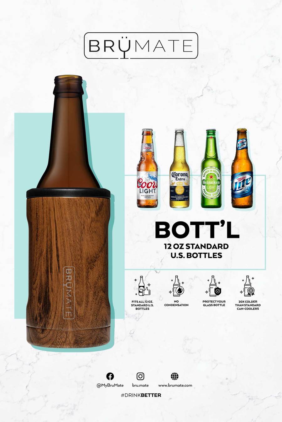Hopsulator BOTT'L | OD Green (12oz bottles)