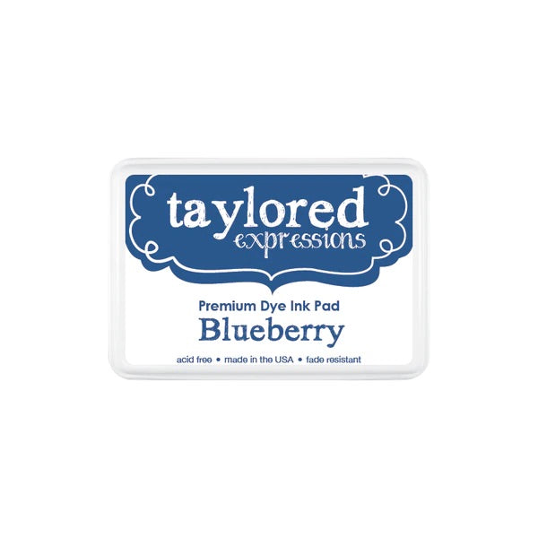 Taylored Expressions Premium Full Ink Pad- Blueberry