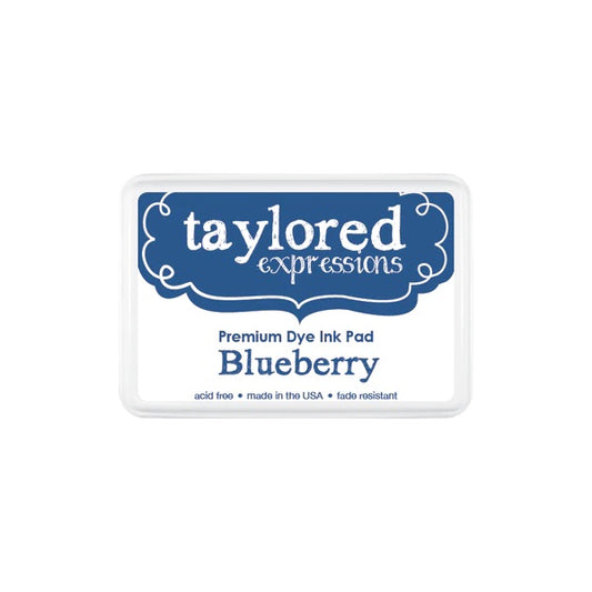 Taylored Expressions Premium Full Ink Pad- Blueberry