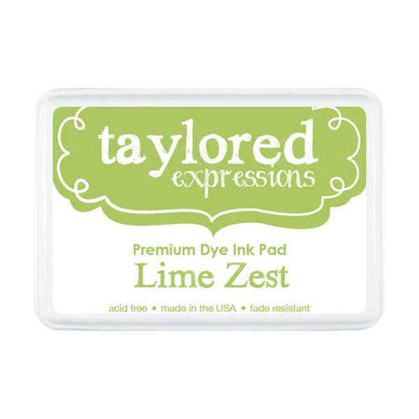 Taylored Expressions Premium Full Ink Pad- Lime Zest