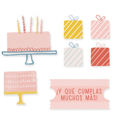 Set Metacrilatos My Story Cumpleaños
