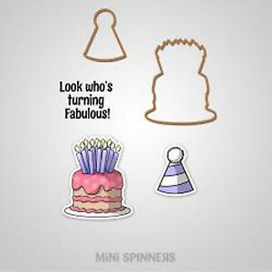 Mini Cake Spinner Stamp Set