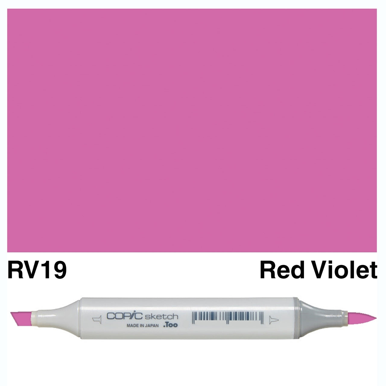 COPIC Sketch Markers, RV19 Red Violet