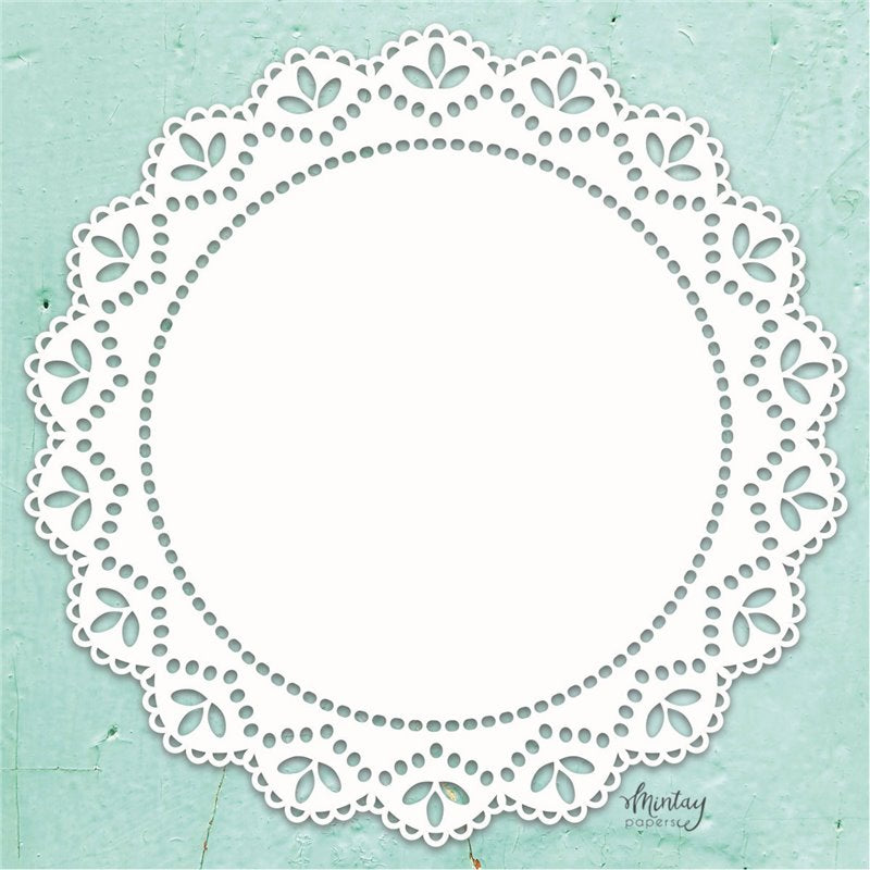 Mintay Chippies Decor "Doily"