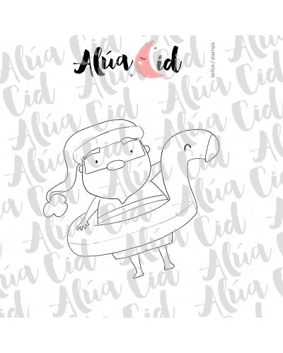 Sello Al agua patos de Alúa Cid