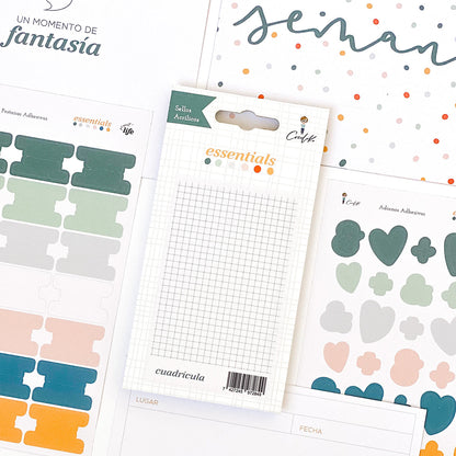 Sello Cuadriculado 7x10 Essentials