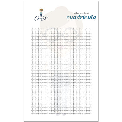 Sello Cuadriculado 7x10 Essentials
