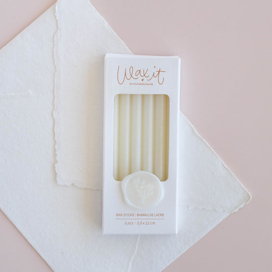 SET DE 6 BARRAS DE LACRE (traslucent)