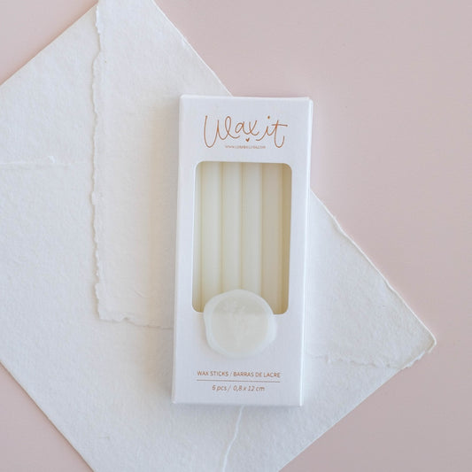 SET DE 6 BARRAS DE LACRE (sparkle)