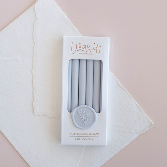 SET DE 6 BARRAS DE LACRE (lavander)