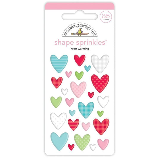 Heart Warming Shape Sprinkles