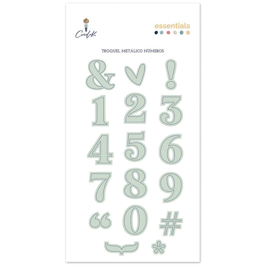Troquel Números ESSENTIAL