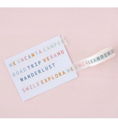 Washi Tape palabra Aventura